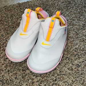 Nike Nursing shoes.